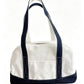 Personalized Embroidered Monogram Canvas Tote