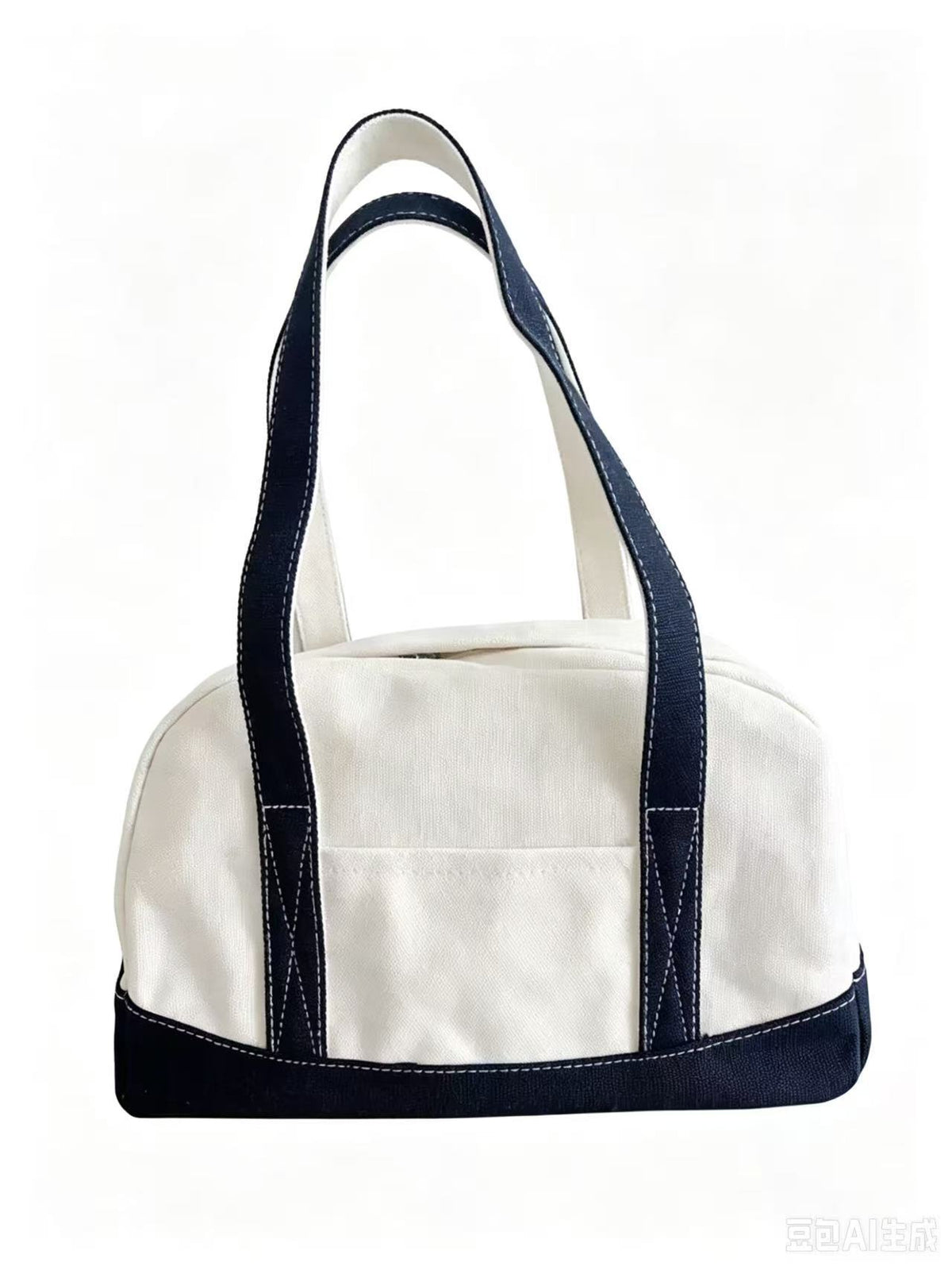 Personalized Embroidered Monogram Canvas Tote