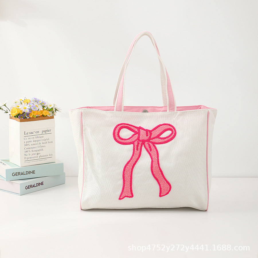 Large Capcity Chenille Tote Bag for Women