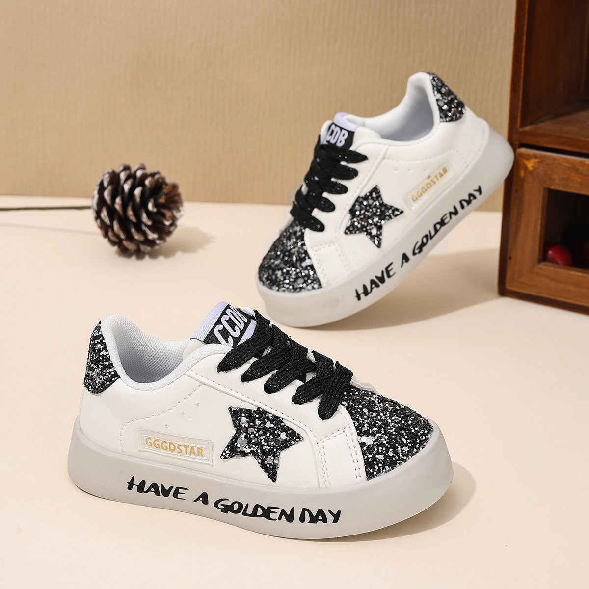 Little Kid's Star Sneakers