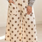 Polka Dot Wide Leg Pants