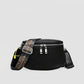 Zipper PU Leather Crossbody Bag