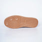 Vagen Leather Leopard Patchwork Flat Sneakers
