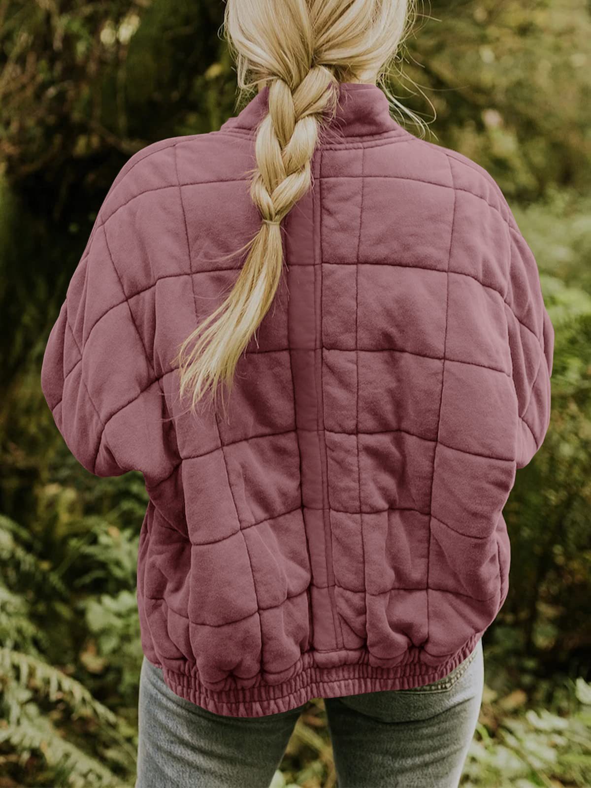 Zipper Quilted Jacket