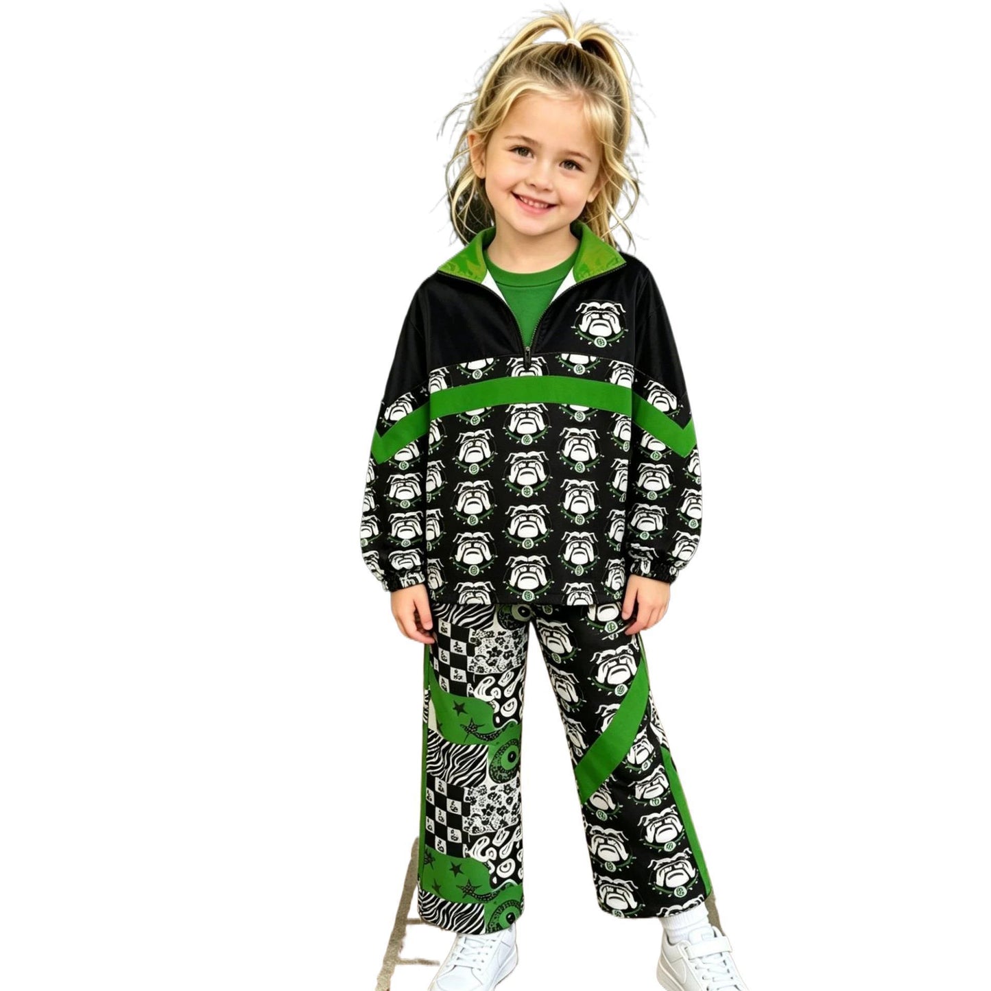 Custom Quarter-Zip Tracksuit Set