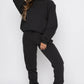 Round Neck Sweatshirt + Pants Suit