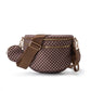 Nylon Crossbody Bags Bum Bag with Detachable Coin Pouch