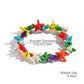 Marine Style Starfish Shell Turquoise Shell Beaded Chain Stretch Bracelets