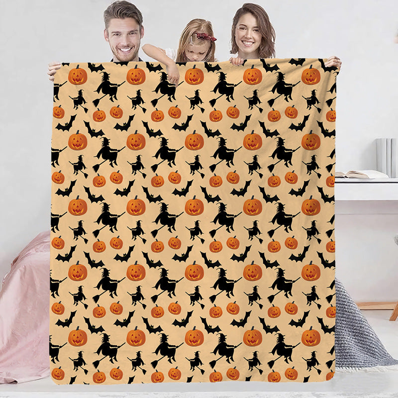 Halloween Flannel Blanket