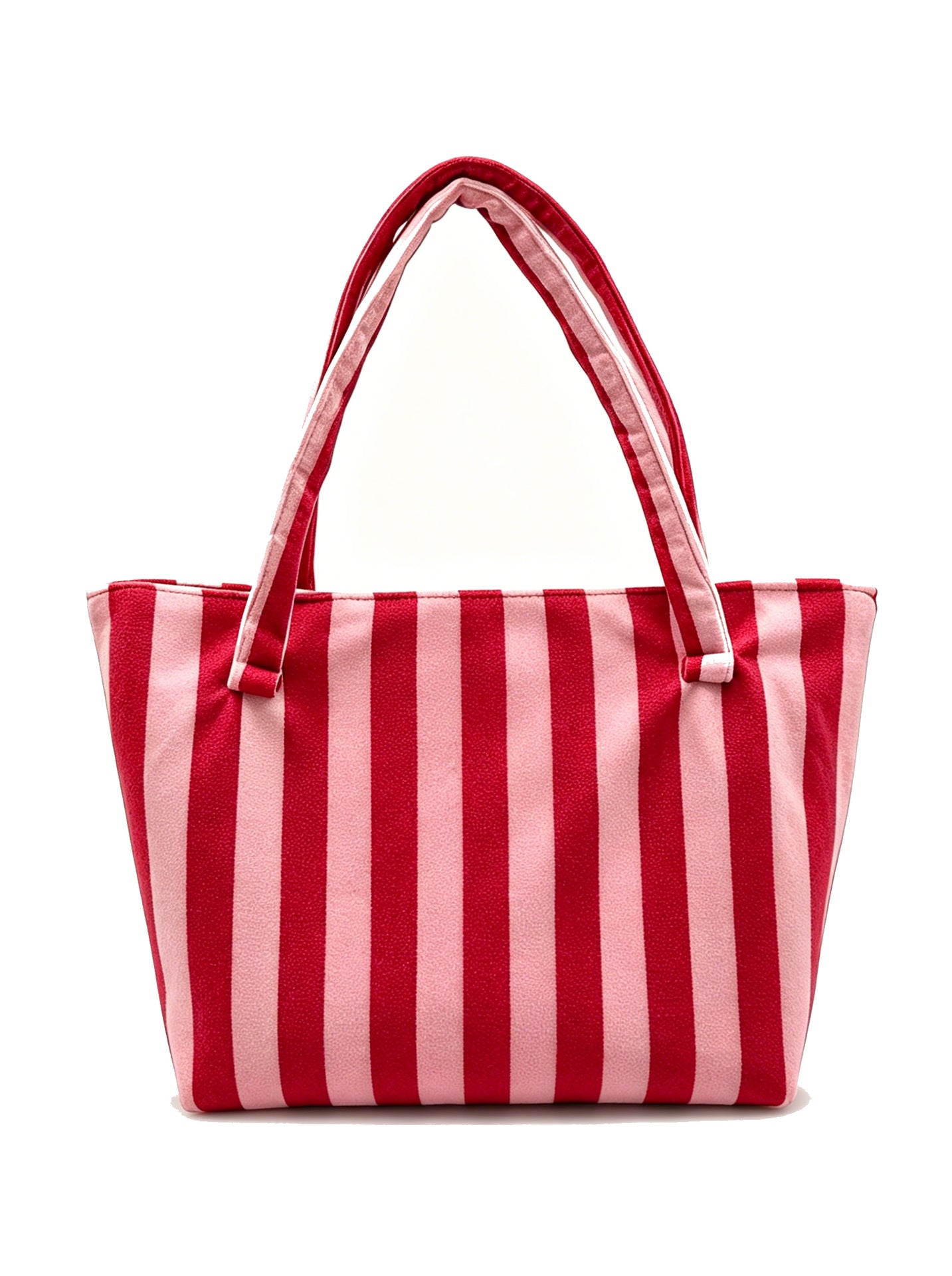 Terry Cloth Beach Tote Bag Large Toweling Handbag for Summer Vacation