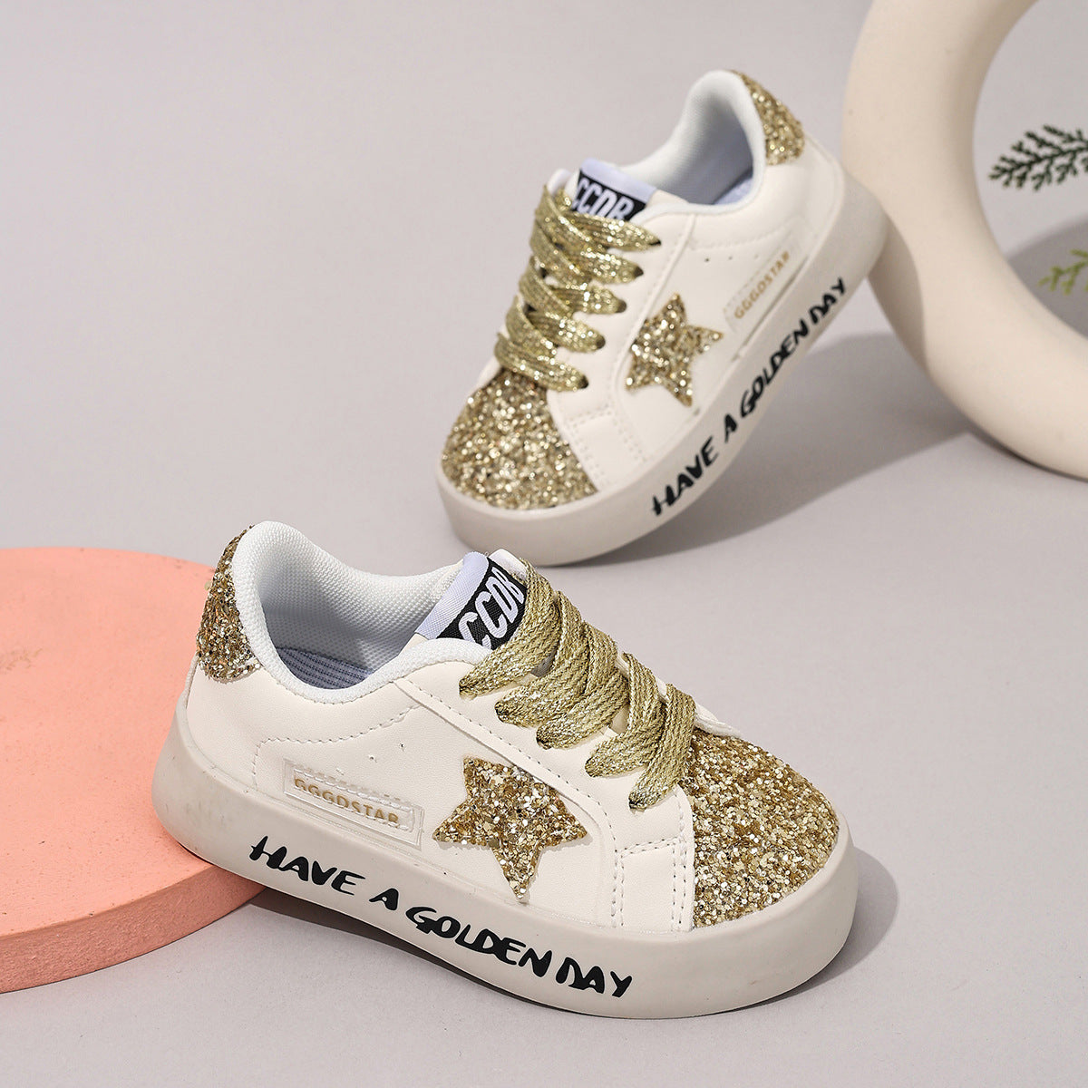 Little Kid's Star Sneakers
