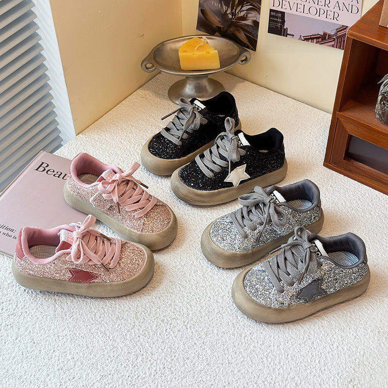 Children's Slip-on Shoes with Sequins