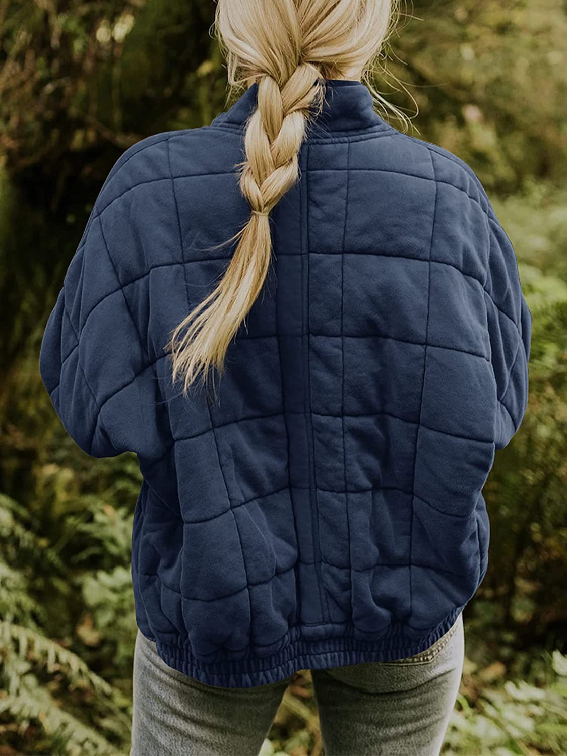 Zipper Quilted Jacket