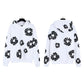 Foaming Printed Loose Hoodie