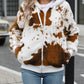 Plush Cow Coat