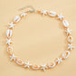 Starfish and Seashell Woven Necklace