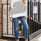 Crew Neck Batwing Sweater