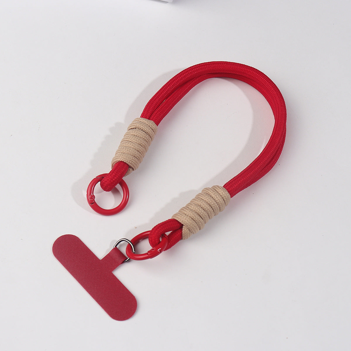 Vibrant Braided Rope Keychain/Bag Charm/Phone Lanyard