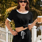 Cozy Ribbed Contrast Lounge Set