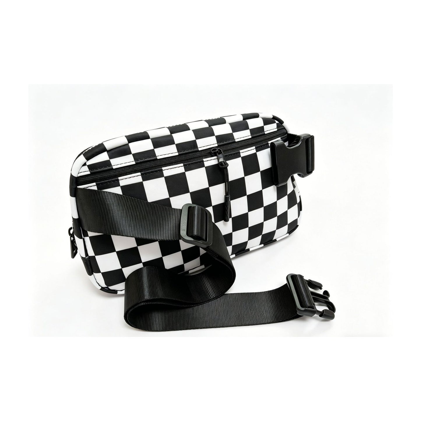 Checker Crossbody Bag