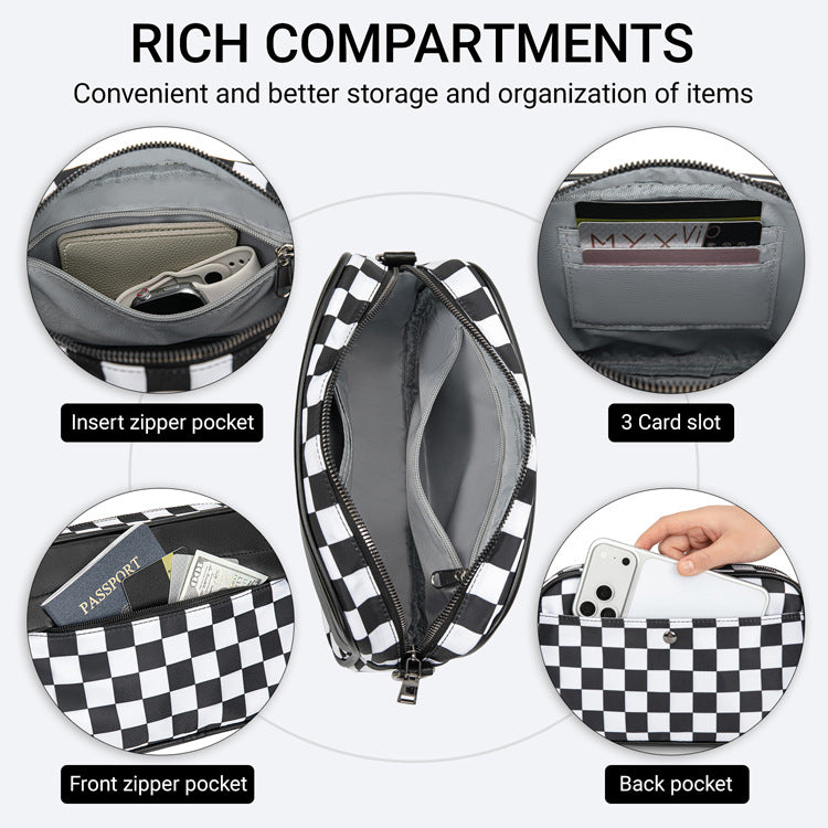 Crossbody Bags Upgraded Anti-Theft Buckle