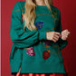 Christmas Sequined Lantern Sweatshirt