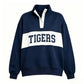 Custom Name Preppy Style Quarter-Snap Sweatshirt