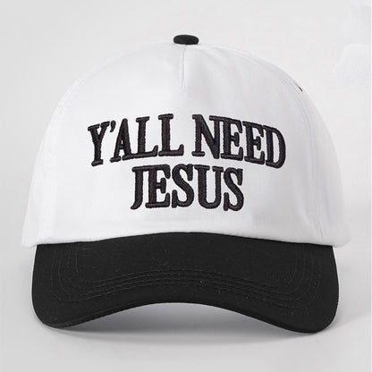 YALL NEED JESUS Embroidered Cap