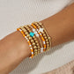 Gold Bracelet Stacks