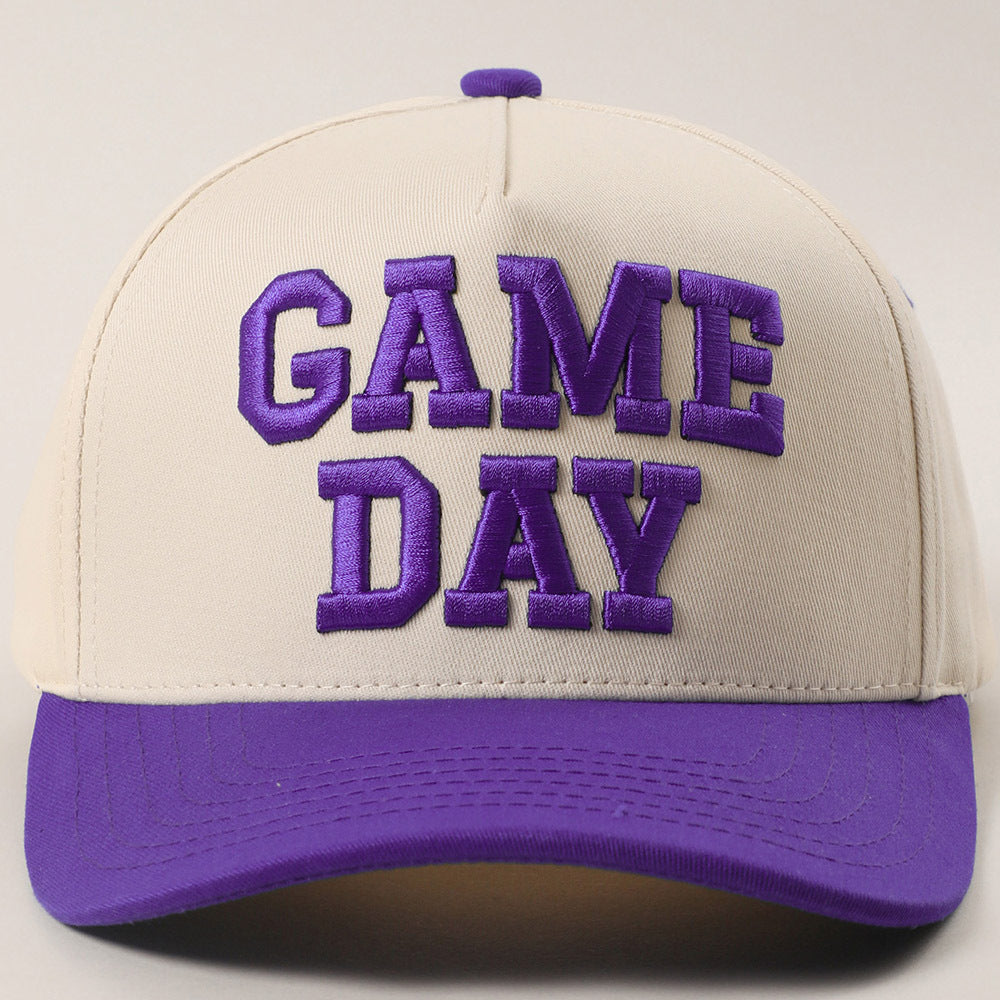 Game Day Embroidered Hat