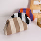 Wave Knit Clutch Bag