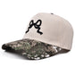 Leopard Print Canvas Hat with Embroidery Bow