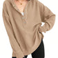 Solid Color Women's Hoodie Sweatshirt