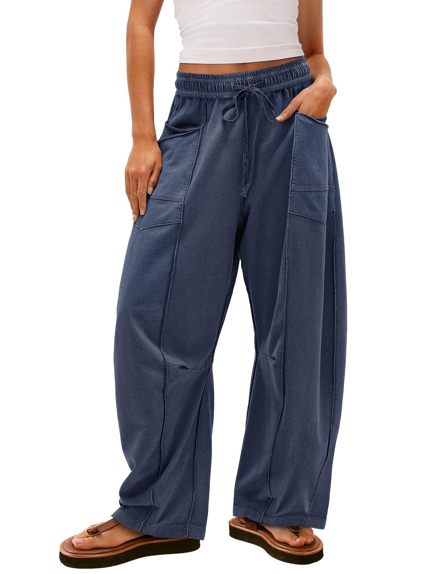 Loose Wide-leg Casual Pants
