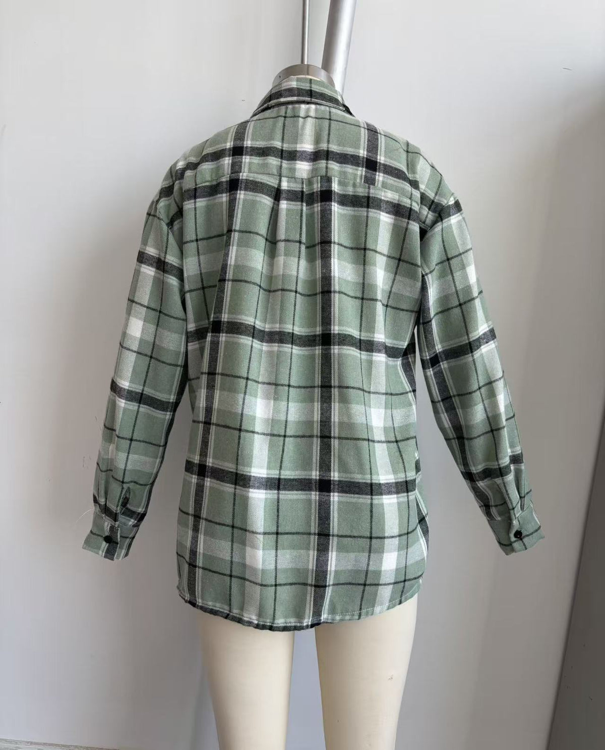 Long Sleeve Plaid Shirt