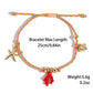 Marine Style Starfish Shell Turquoise Shell Beaded Chain Stretch Bracelets