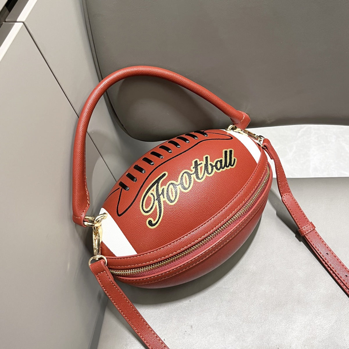 Rugby-shaped Fun Handbag
