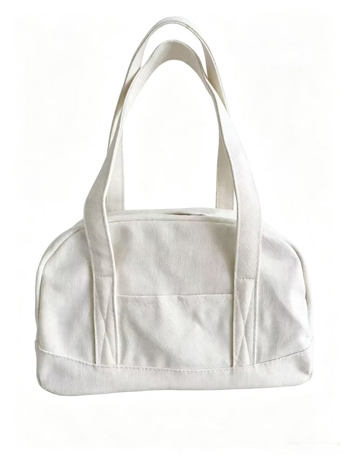 Personalized Embroidered Monogram Canvas Tote