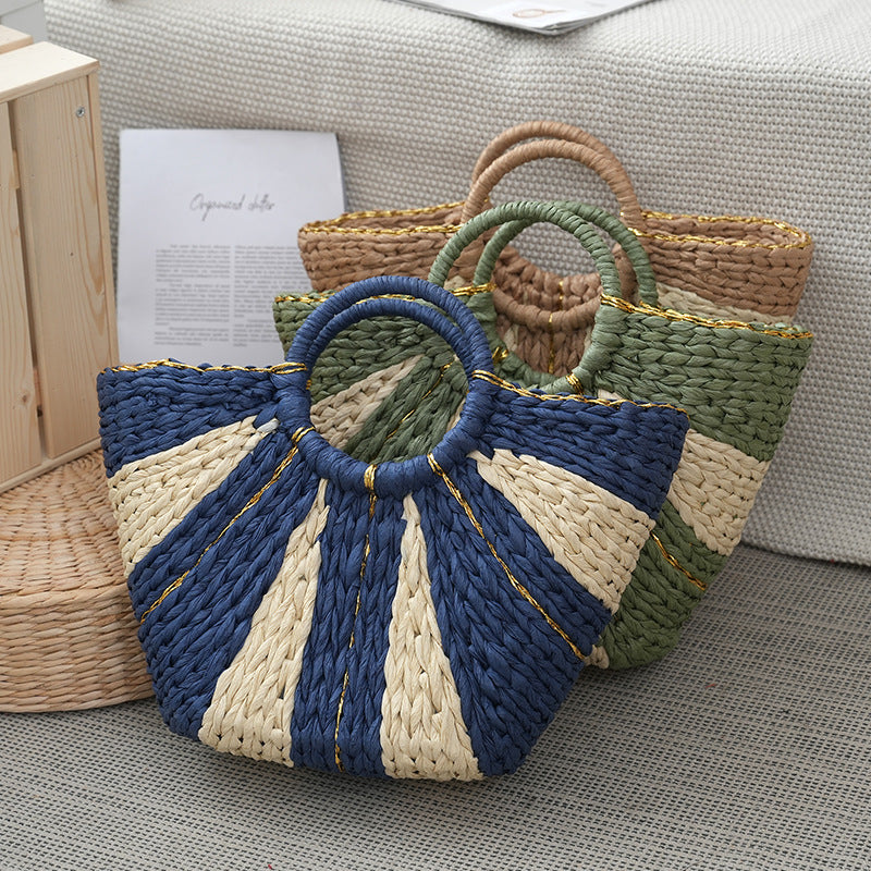 Beach Woven Straw Bag