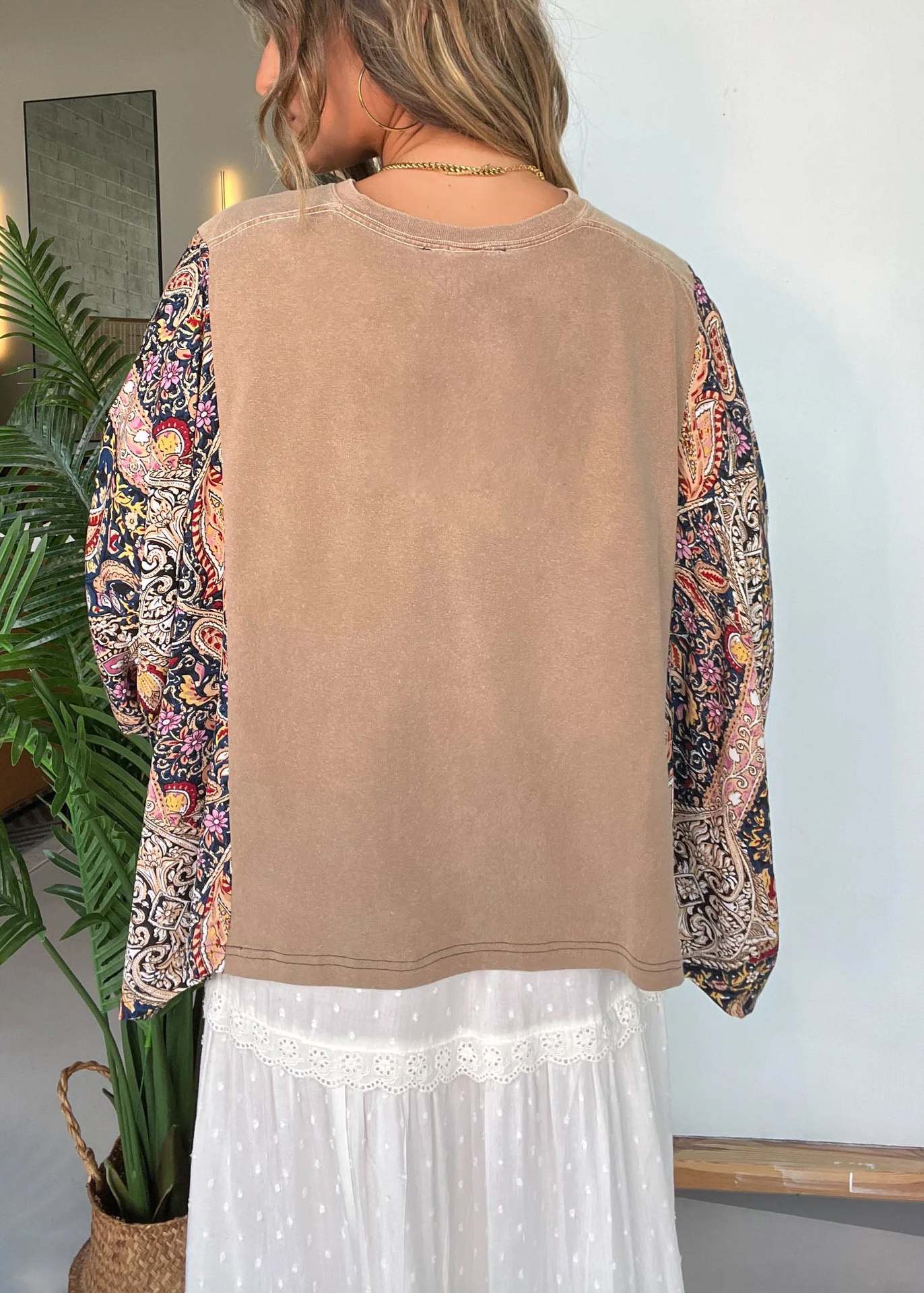 Loose Casual Bat-sleeve Top