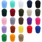 Candy Colored Cotton Baseball Cap