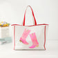 Large Capcity Chenille Tote Bag for Women