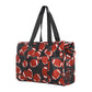 Ball Sports Print Multi-Pocket Utility Tote Bag