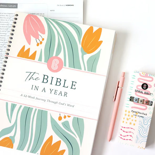 The Bible In A Year A 52-Week Journey Bible Notebook