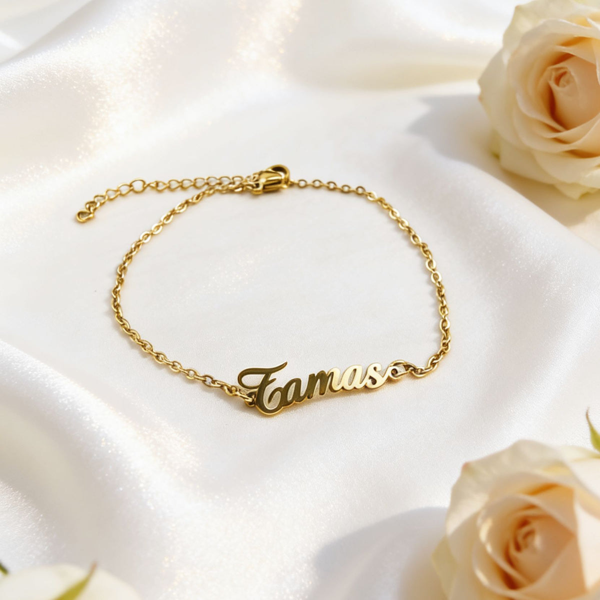 Custom Stainless Steel Letter Necklace, Bracelet, and Stud Earrings – Personalized Name/Logo Pendant
