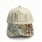 Retro Casual Hat with Distinctive Embroidery & Vintage Jacquard