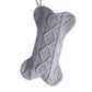 Custom Dog Bone Cable-Knit Christmas Stockings