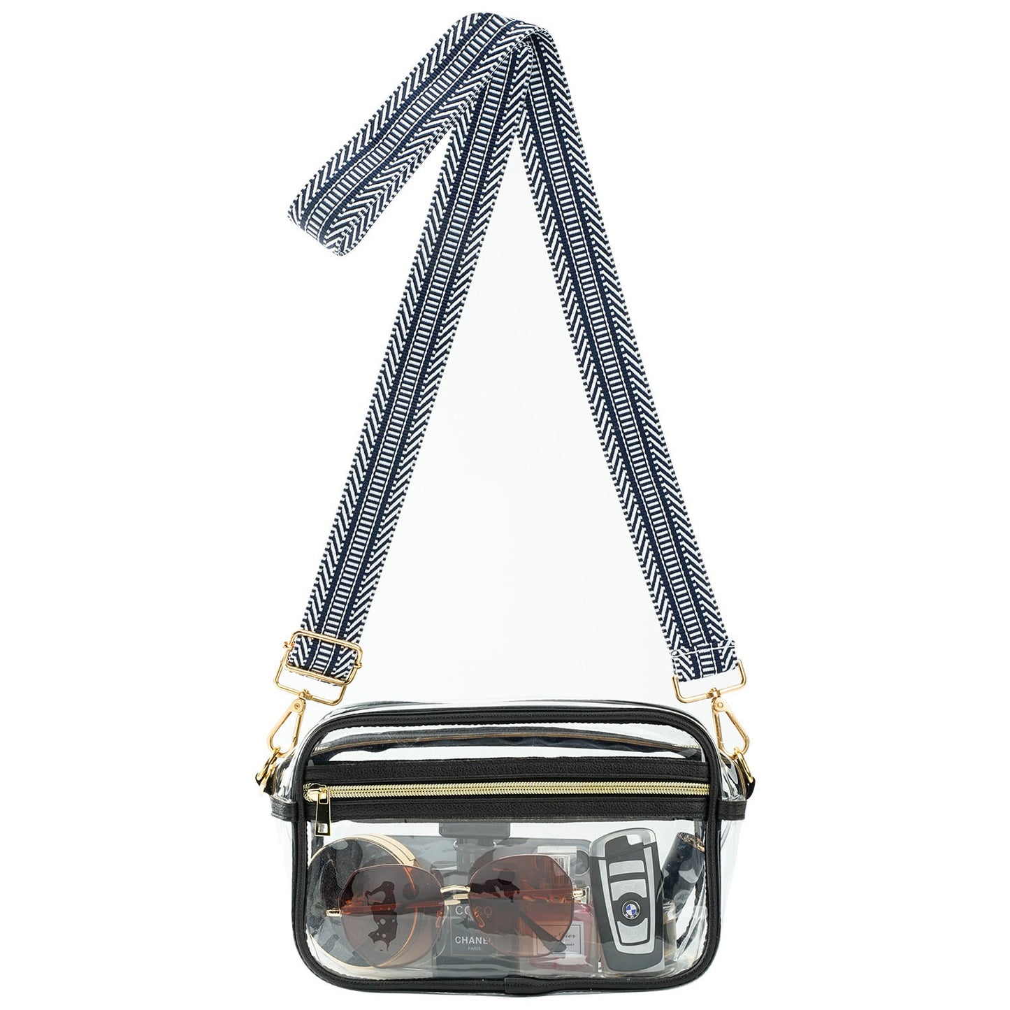 Strap Clear Crossbody Bag