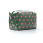 Durable PVC Polka Dot Leopard Print Makeup Bag