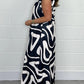 Geometric Print Jumpsuit